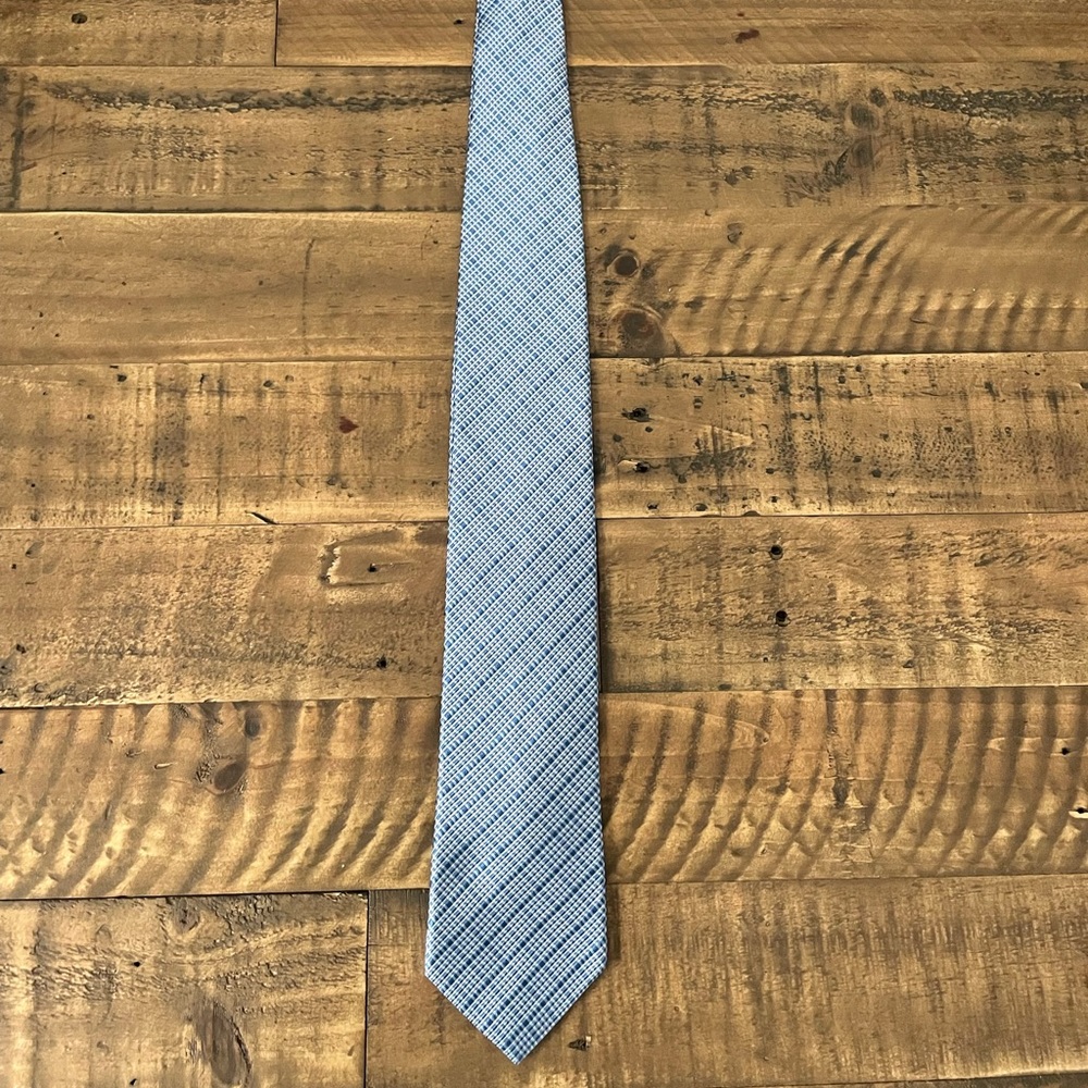 Mens Blue Saks Fifth Avenue Collection Tie